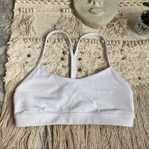 Lululemon White Sports Bra